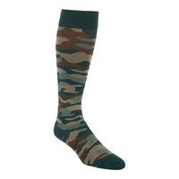 Rejuva Camo Bas de compression unisexes hautes 20-30 mmHg