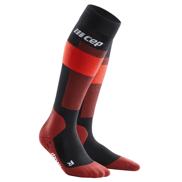 Women CEP Merino Compression Knee high 20-30 mmHg Skiing Socks