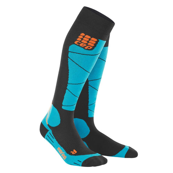 Bas de compression CEP Ski+ Merino 20-30mmHg Homme