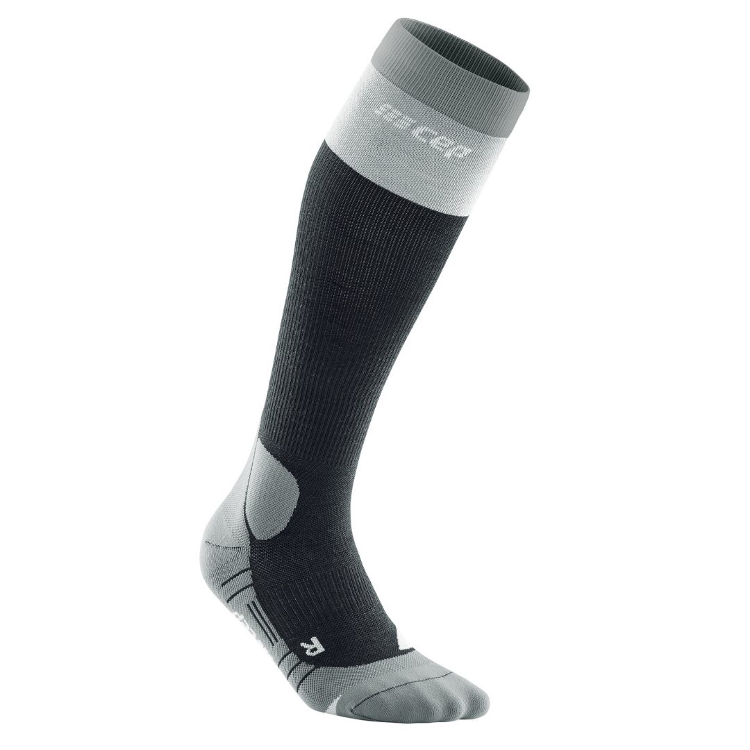 Bas de compression en laine mérinos légères pour l'extérieur CEP au genou 20-30 mmHg pour femmes