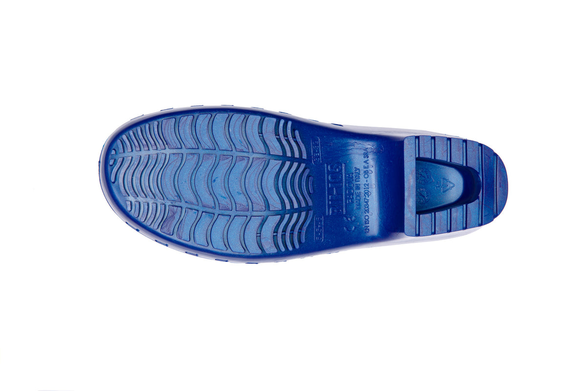 Calzuro Classique sabots sans trous supérieurs - Bleu Métallique