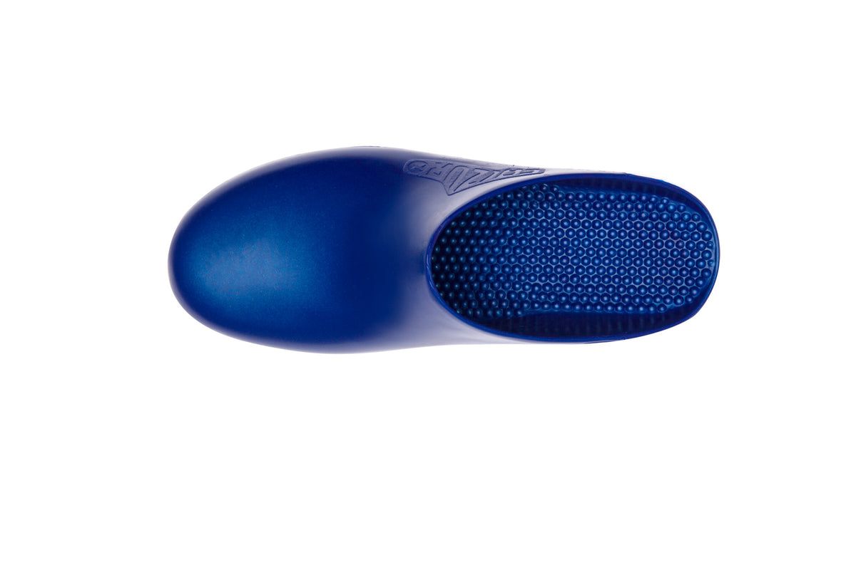 Calzuro Classique sabots sans trous supérieurs - Bleu Métallique