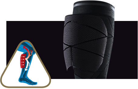 BV Compression Booster EVO2, manchons de compression pour mollet 20-30 mmHg