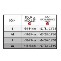 Bas de compression au genou TREK EVO 20-30 mmHg