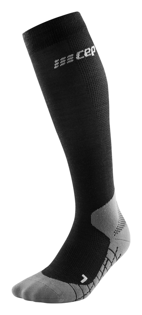 Bas de compression en laine mérinos légères pour l'extérieur CEP au genou 20-30 mmHg pour femmes