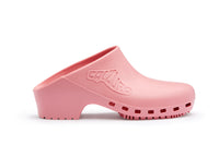 DEMO - Calzuro Classic clogs without Upper Holes - Pastel Pink