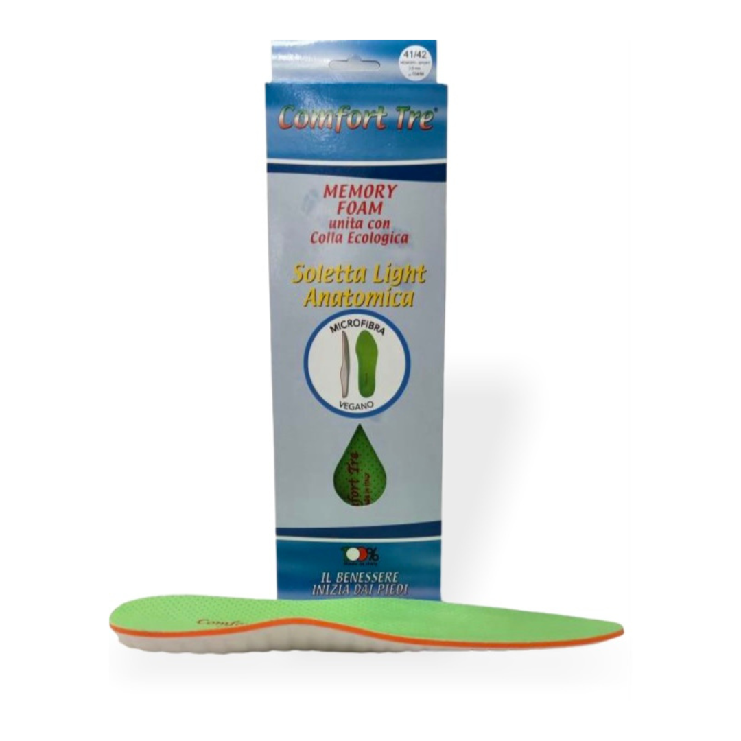 Comfort Tre 104/M/2,5mm Microfiber/Latex Insoles