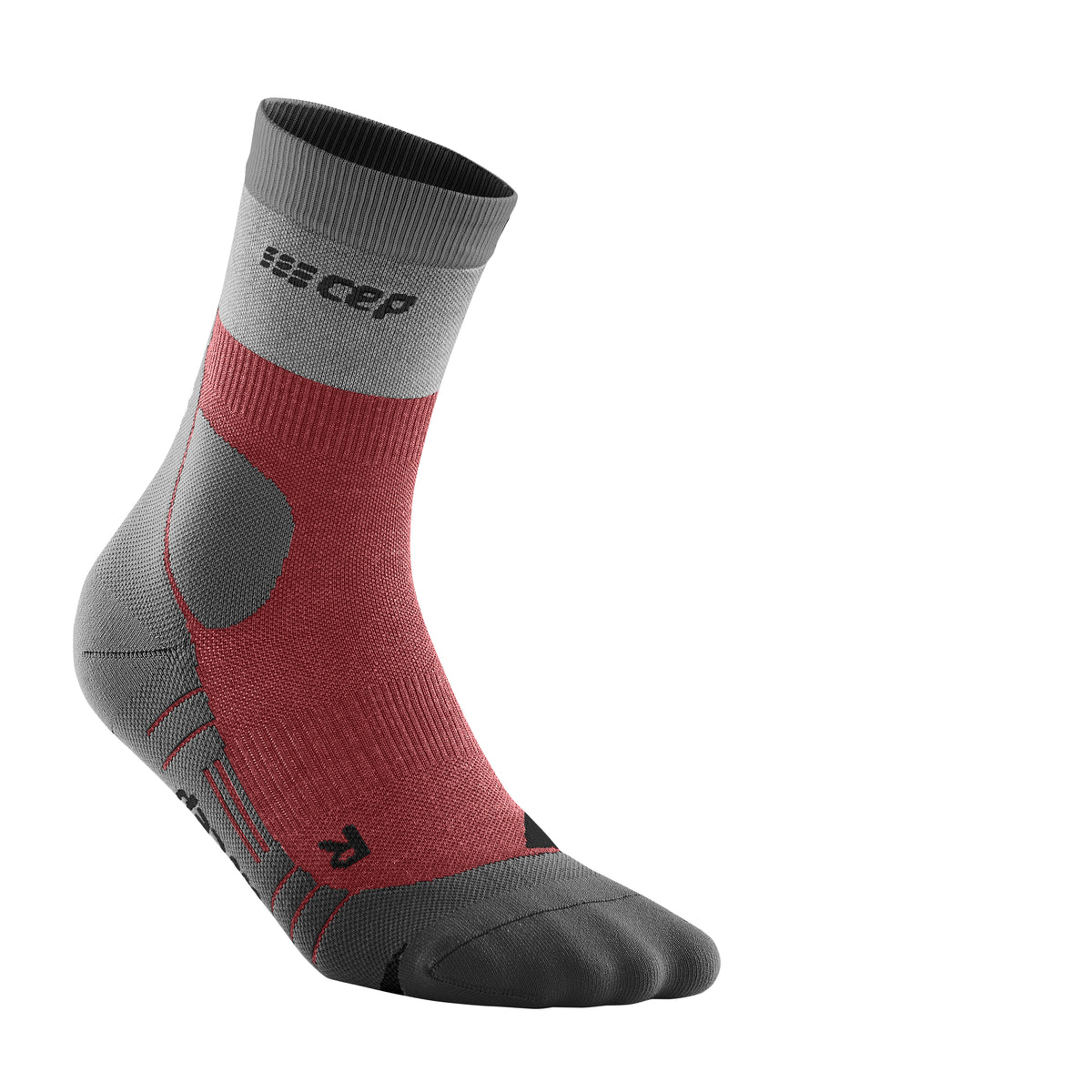 Women CEP Hiking Light Merino Mid Cut Socks