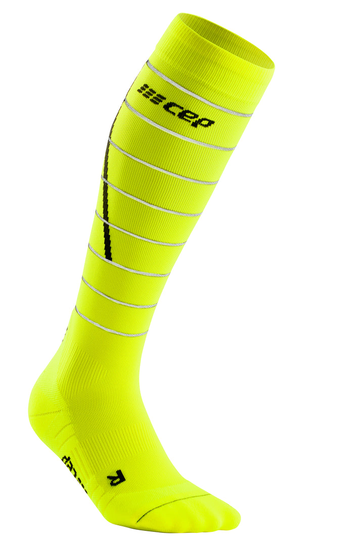 Men CEP Reflective knee high 20-30 mmHg Compression Socks