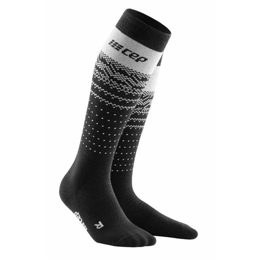 Chaussettes de compression hautes 20-30 mmHg Thermo Merino CEP Femme