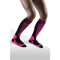 Women CEP Ski Merino 20-30mmHg Knee high compression socks