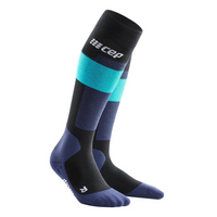 Men CEP Merino Compression Knee high 20-30 mmHg Skiing Socks