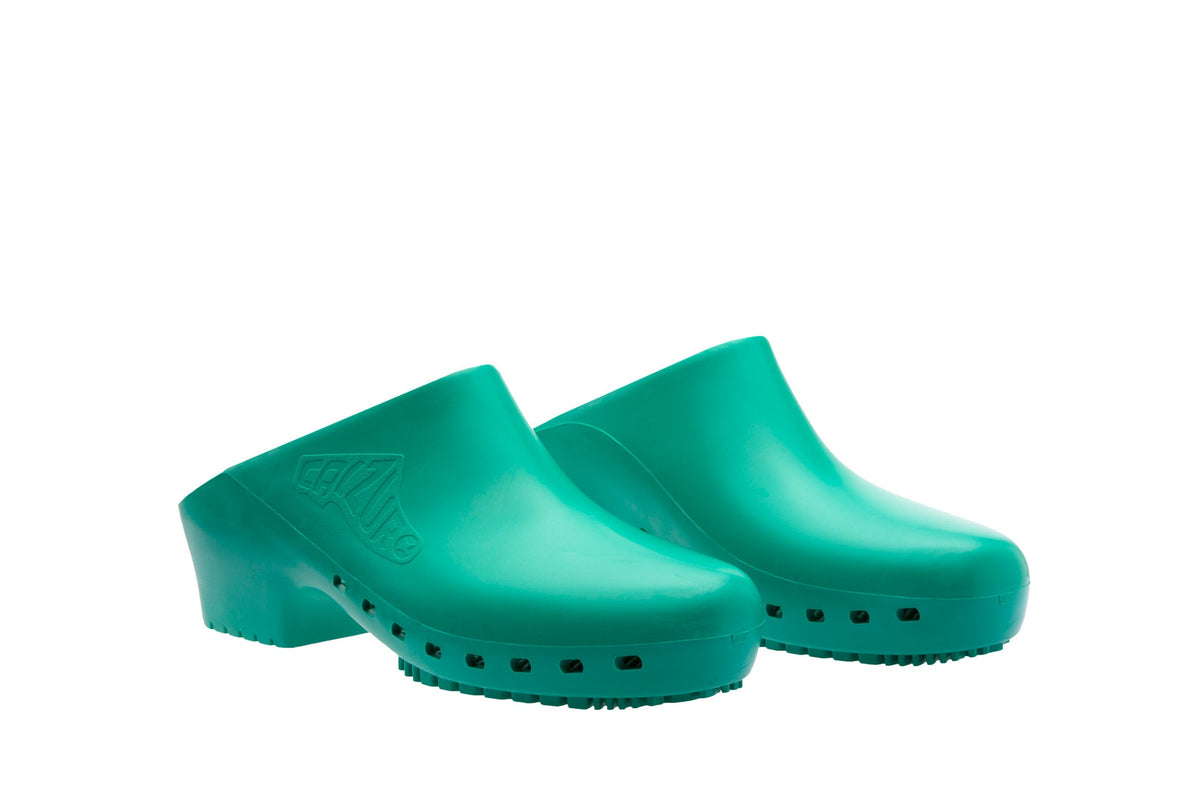 DEMO - Calzuro Classic clogs without Upper Holes - Green
