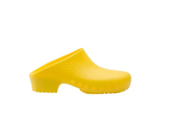 Calzuro Classic clogs without Upper Holes - Yellow