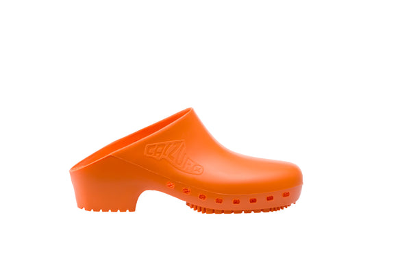 <tc>Sabots Calzuro Classique sans trous supérieurs - Orange</tc>