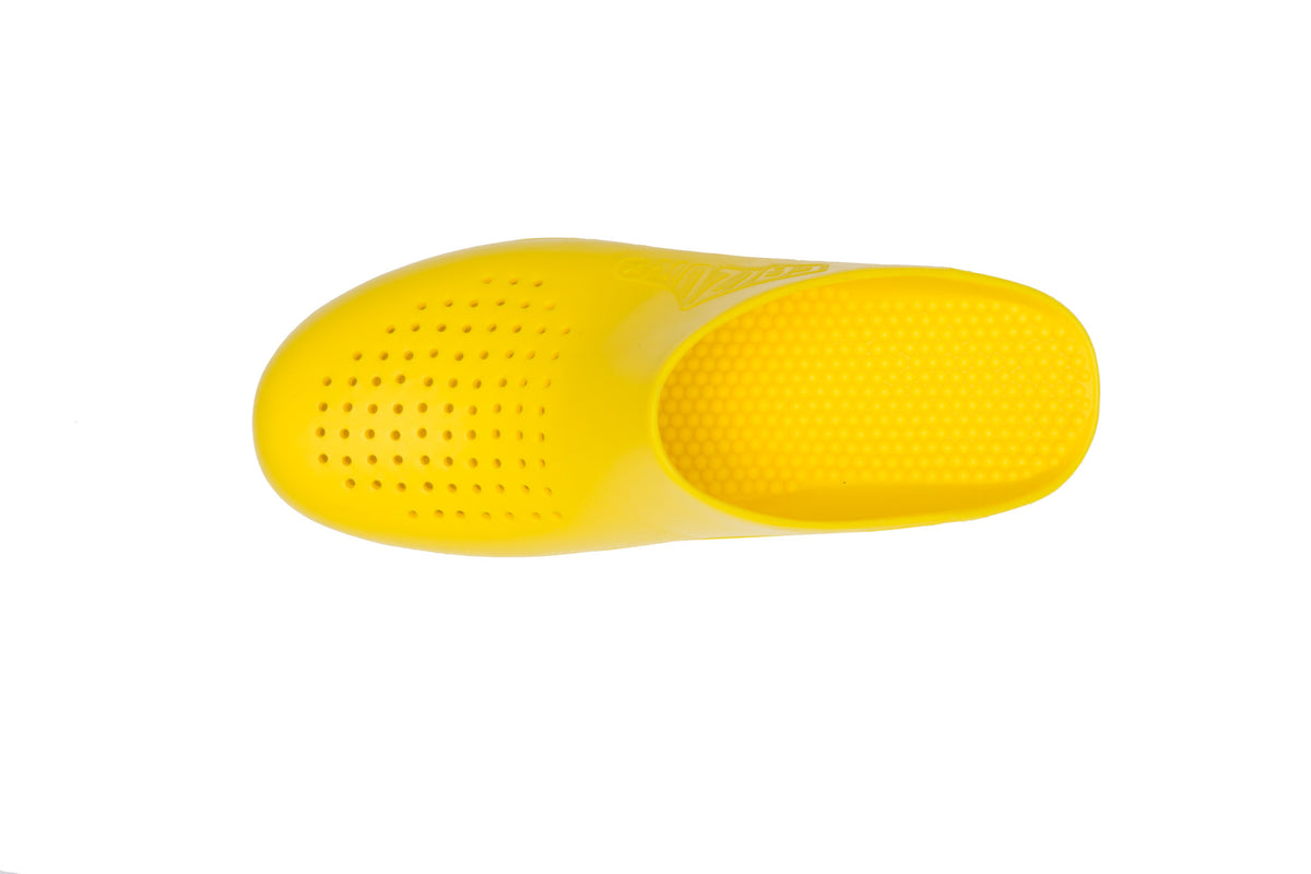 Calzuro Classic clogs with Upper Holes - Yellow