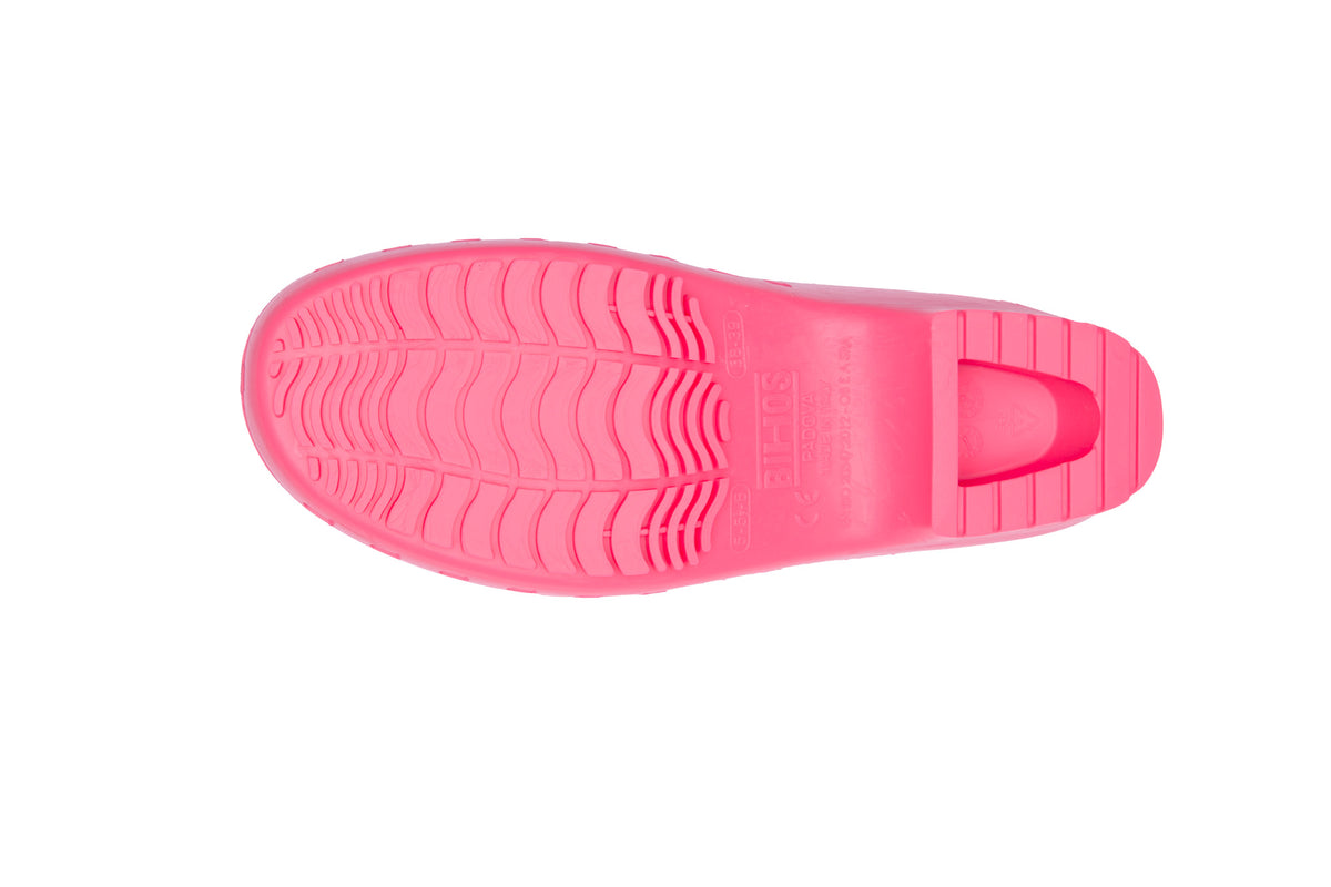 Calzuro Classic clogs without Upper Holes - Hot Pink