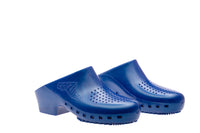 Calzuro Classic clogs with Upper Holes - Metallic Blue