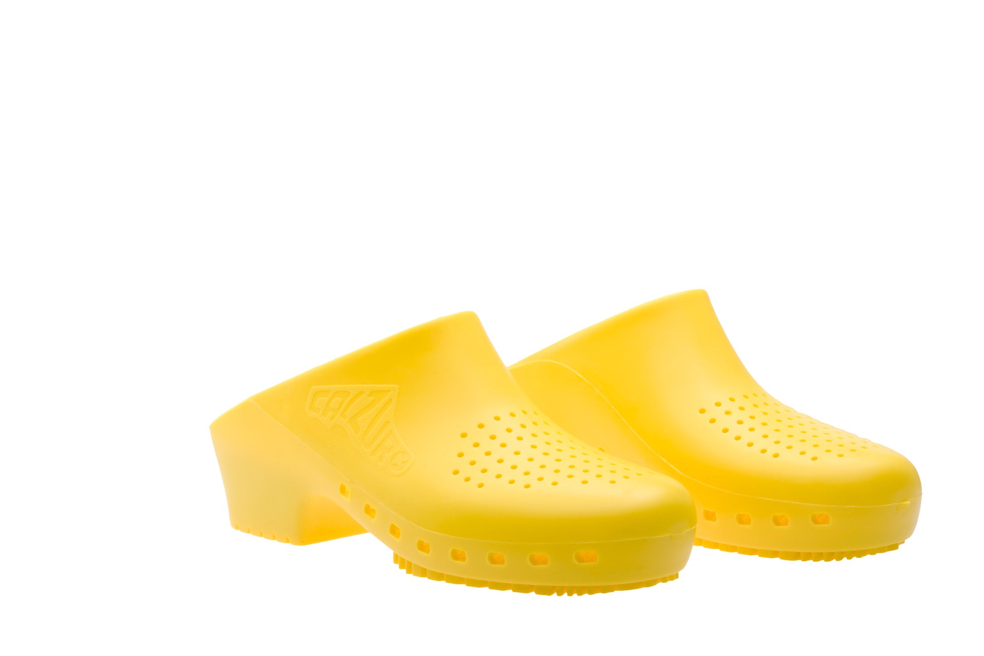 Calzuro Classic met gaten: professionele sanitaire clogs voor dames en heren, comfortabel, antislip en antistatisch, autoclaveerbaar, ademend, van technisch rubber, Roze, 36/37 EU Calzuro Classic met gaten: professionele sanitaire clogs voor dames en heren, comfortabel, antislip en antistatisch, autoclaveerbaar, ademend, van technisch rubber, Roze, 36/37 EU