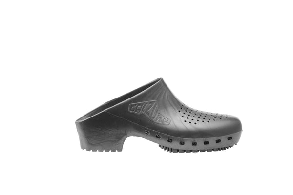 Calzuro Classic clogs with Upper Holes - Metal Grey