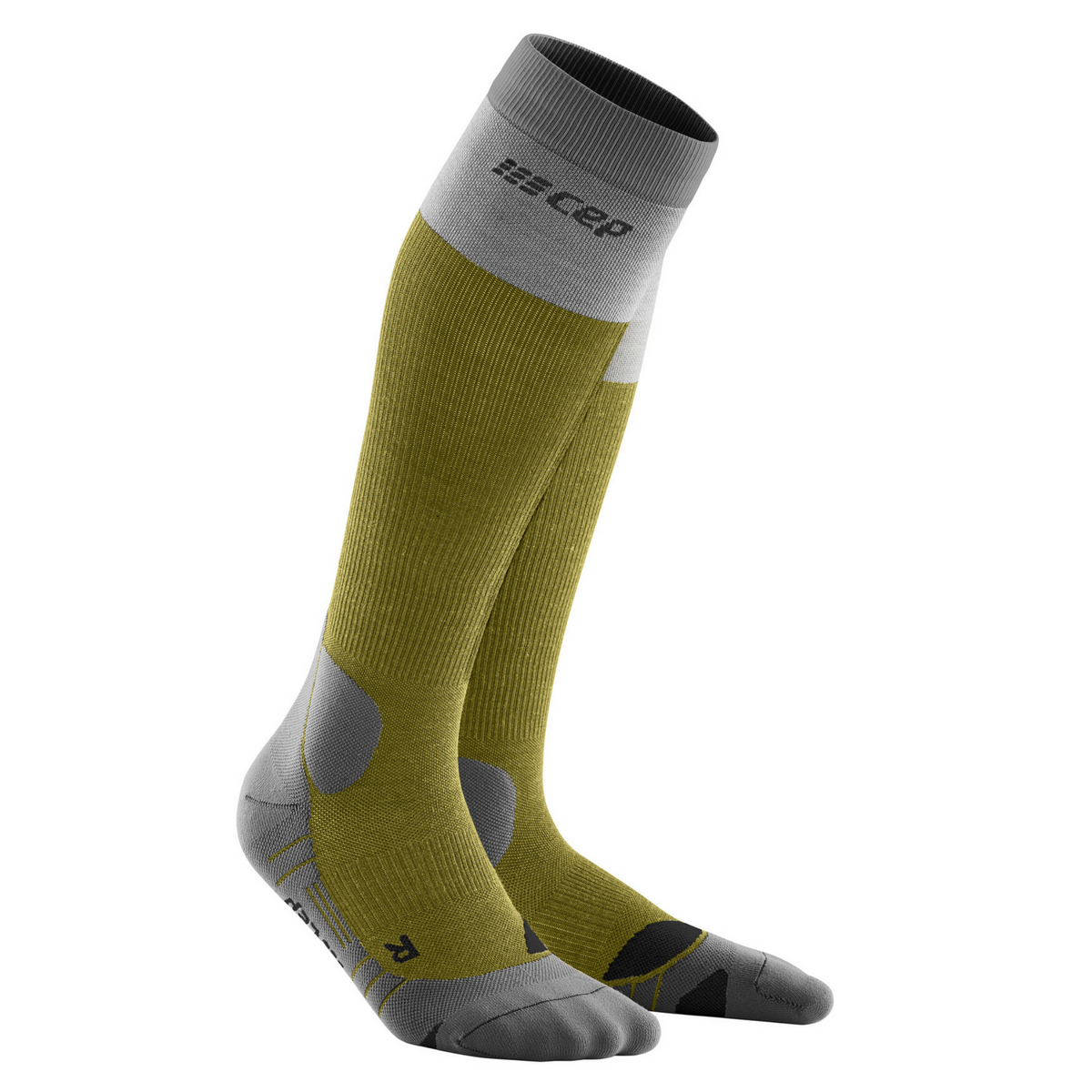 Chaussettes de compression légères en mérinos pour hommes CEP Outdoor 20-30 mmHg