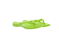 Calzuro Aqua Bright Green Flip Flops