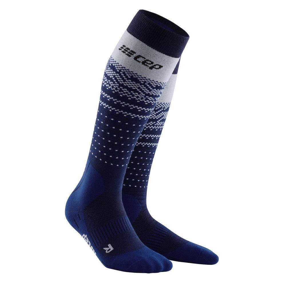 Chaussettes de Compression Thermo Merino CEP Genoux 20-30 mmHg Homme