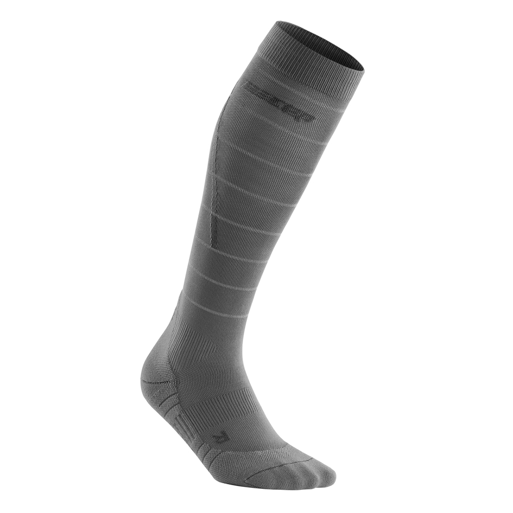 Chaussettes de compression hautes 20-30 mmHg réfléchissantes CEP pour femmes