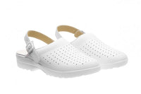 Calzuro Effetto White With heel straps