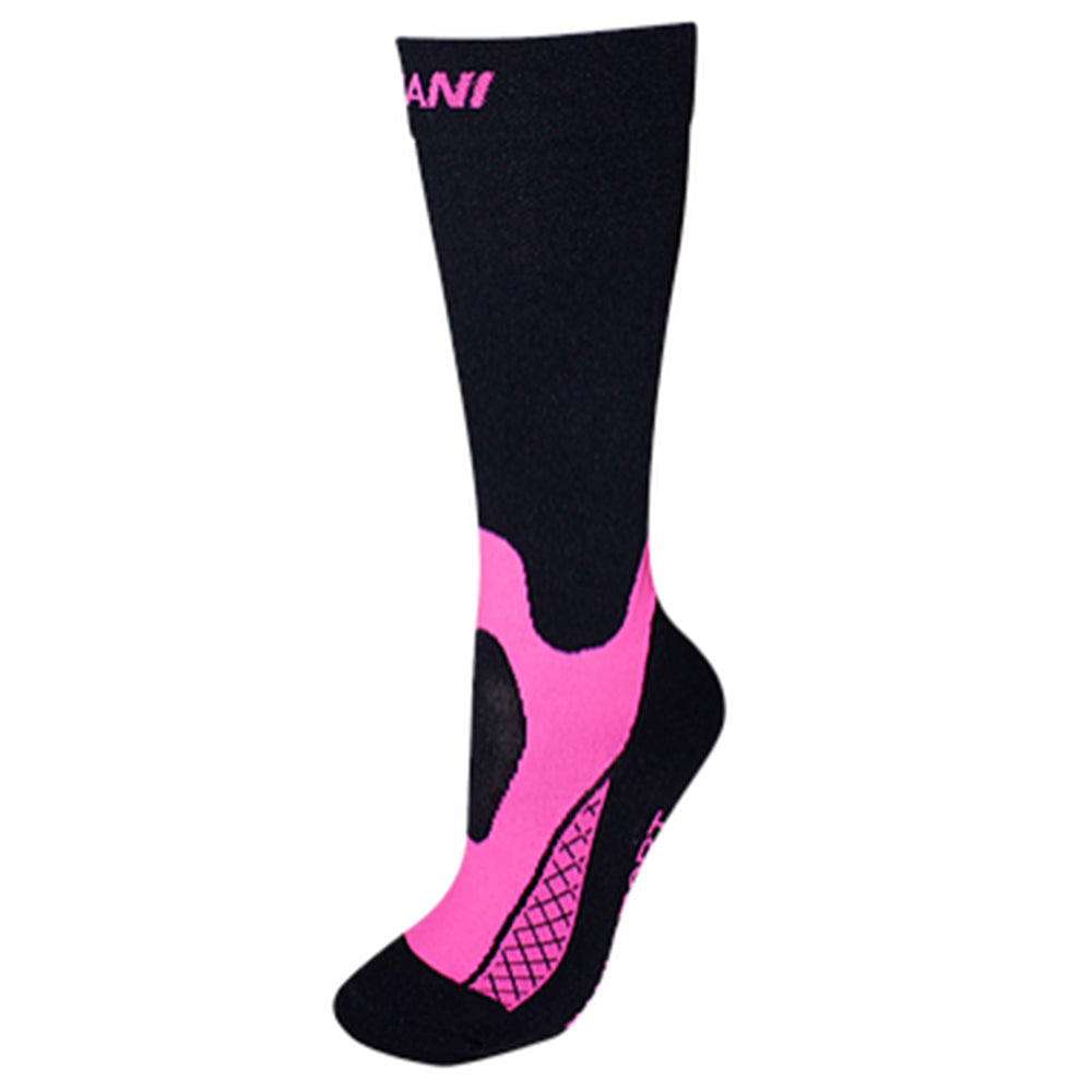 Compression Socks, Black Pink